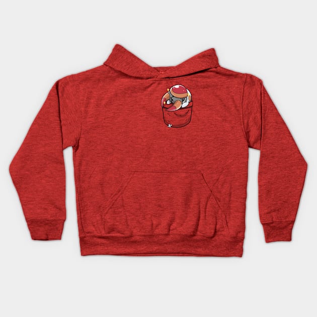 Pocket Shiny Cute Bug Kids Hoodie by TechraPockets